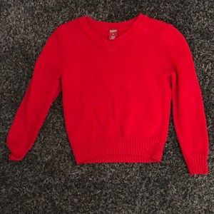 Red kids sweatshirt